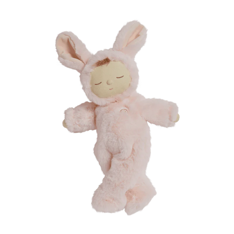 Lullaby Cozy Dinkum Bunny Moppet PInk