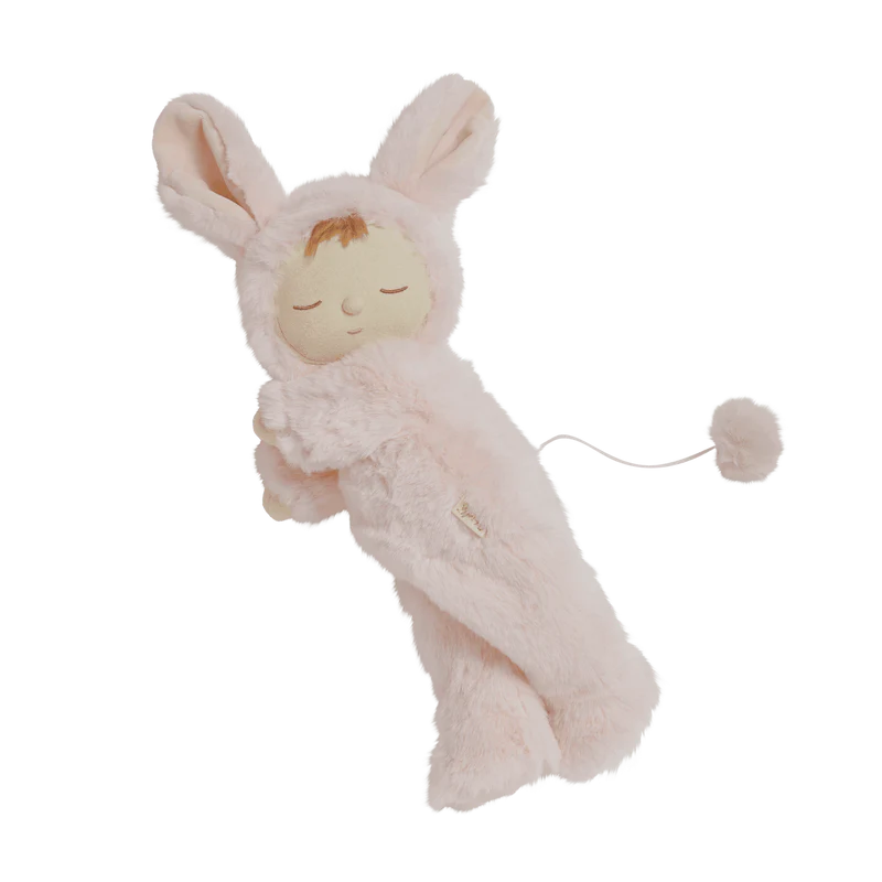 Lullaby Cozy Dinkum Bunny Moppet PInk