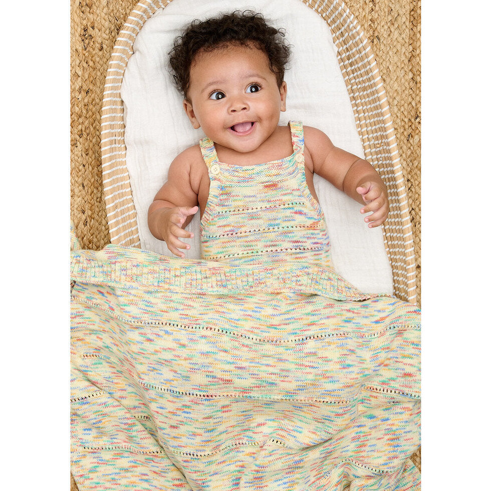 Merry - Space Dye Knitted Baby Blanket