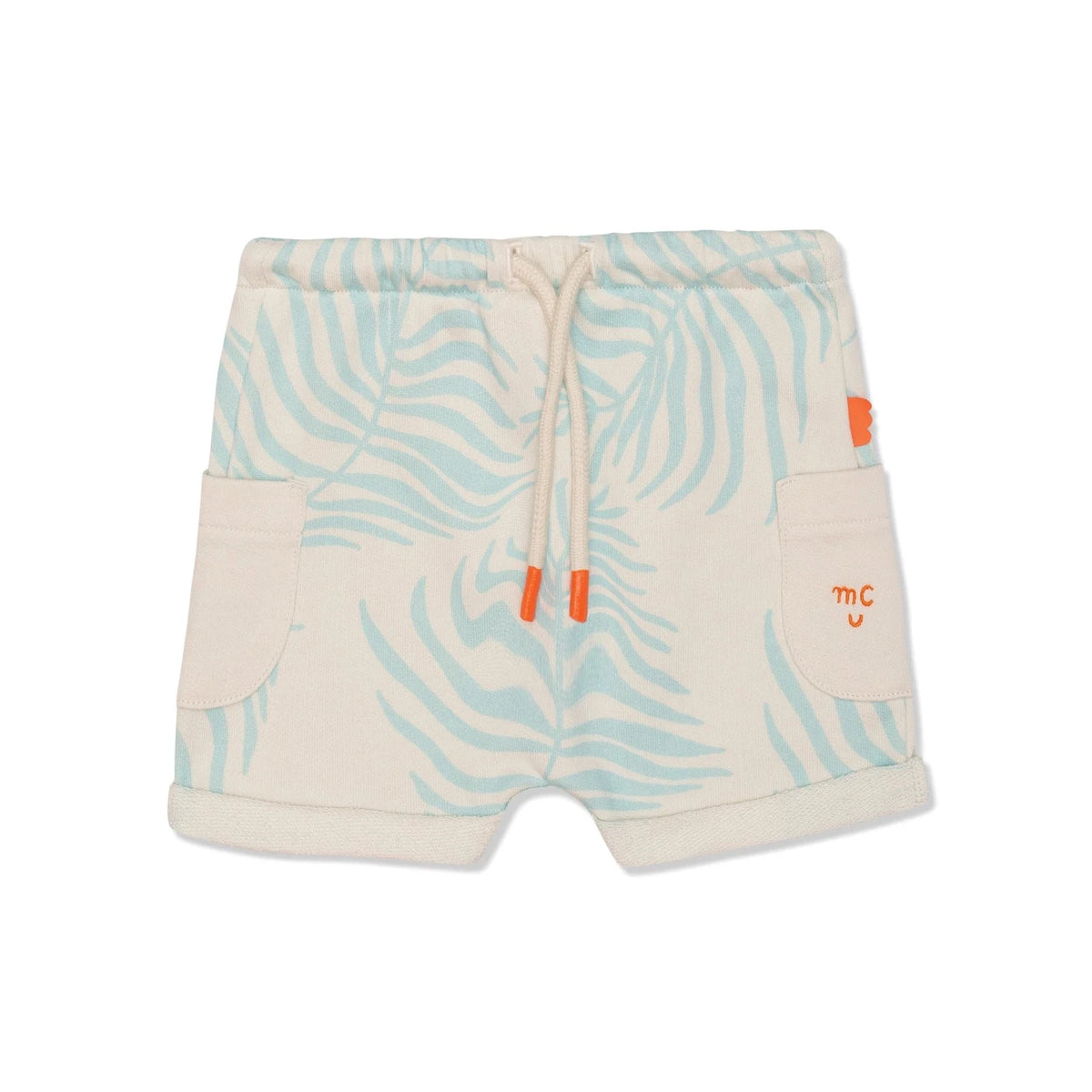 Palm Leaf Baby Pocket Short