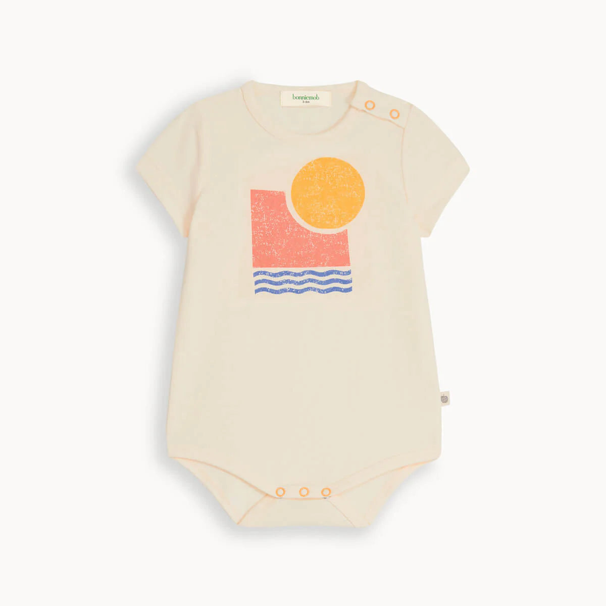 Sorbetto - Sunset Jersey Baby Bodysuit