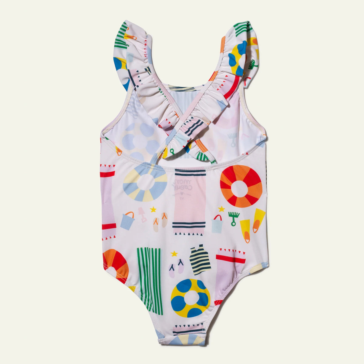 Kid Beach Ruffle Swimsuit