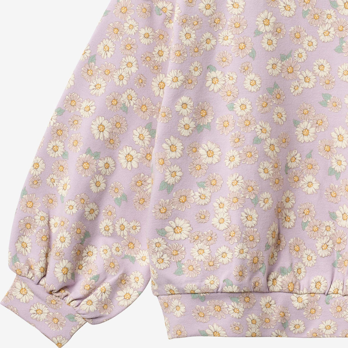 Lavender Daisies Kid Sweatshirt Lia