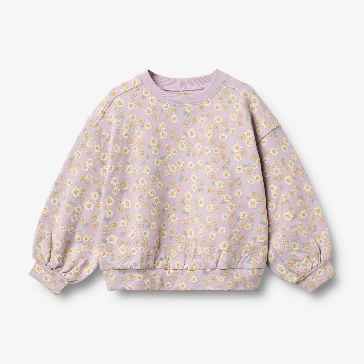 Lavender Daisies Kid Sweatshirt Lia