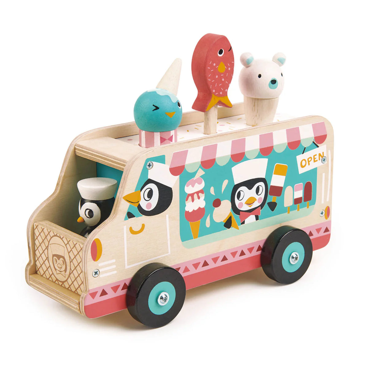 Penguin&#39;s Gelato Van