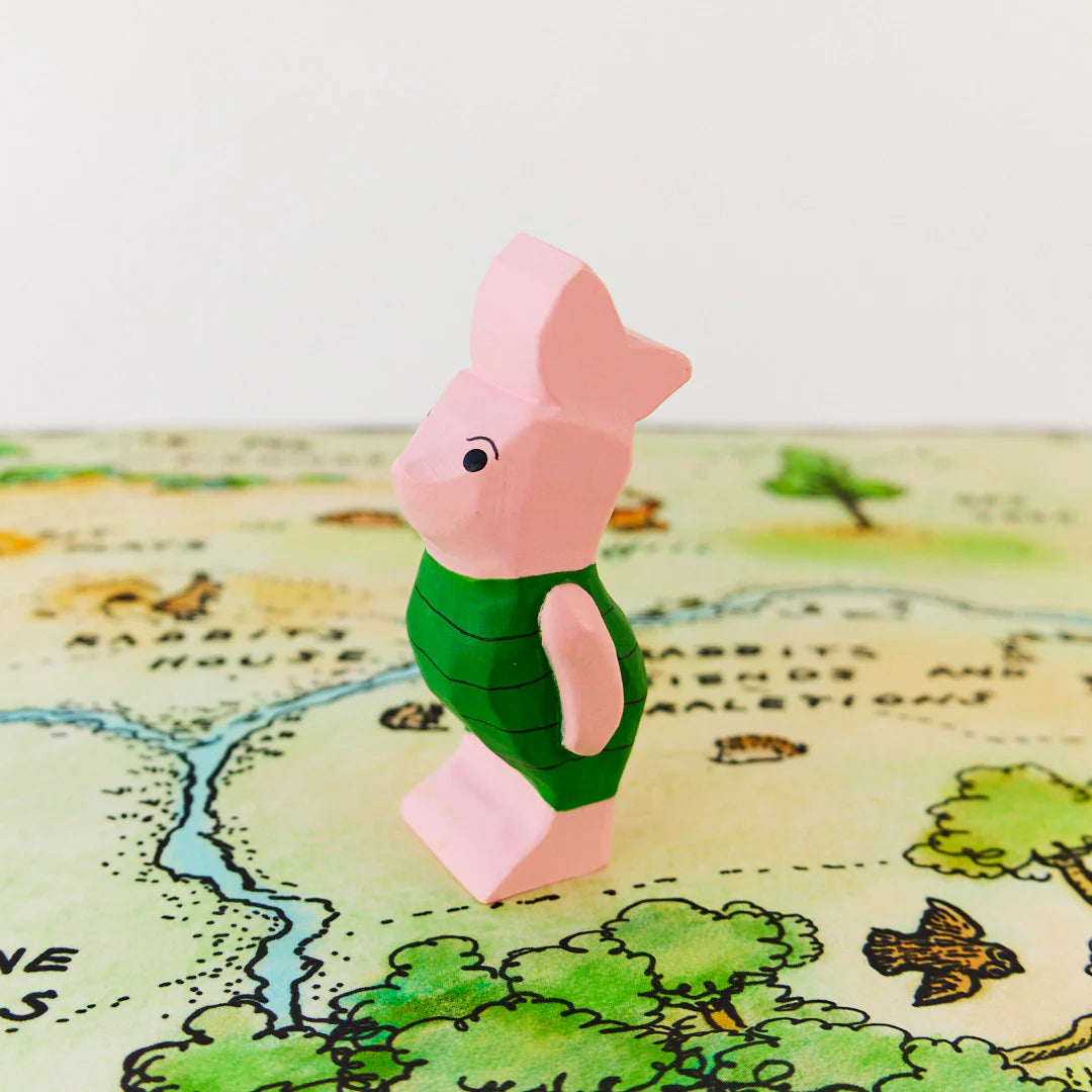 Piglet Wooden Figure