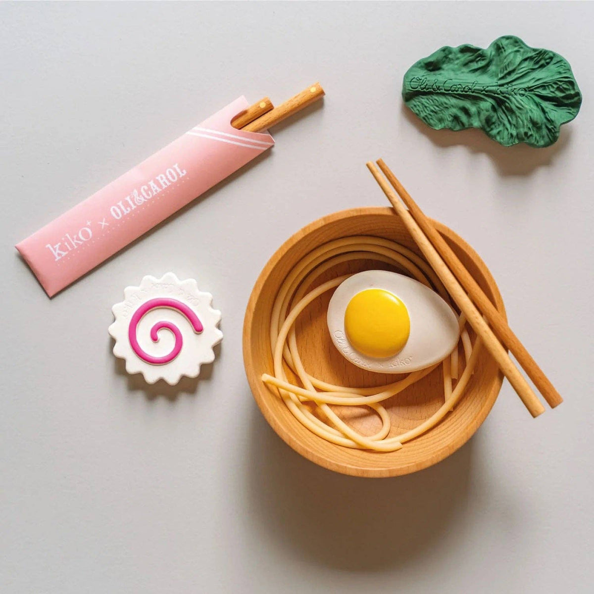 Kiko x Oli &amp; Carol Ramen Bowl Playset