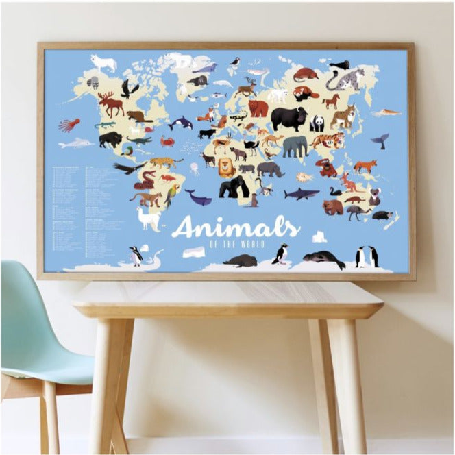 Animals of the World Poster Set