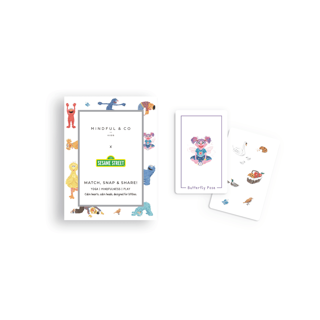 Children's activity book with Sesame Street characters on a white background