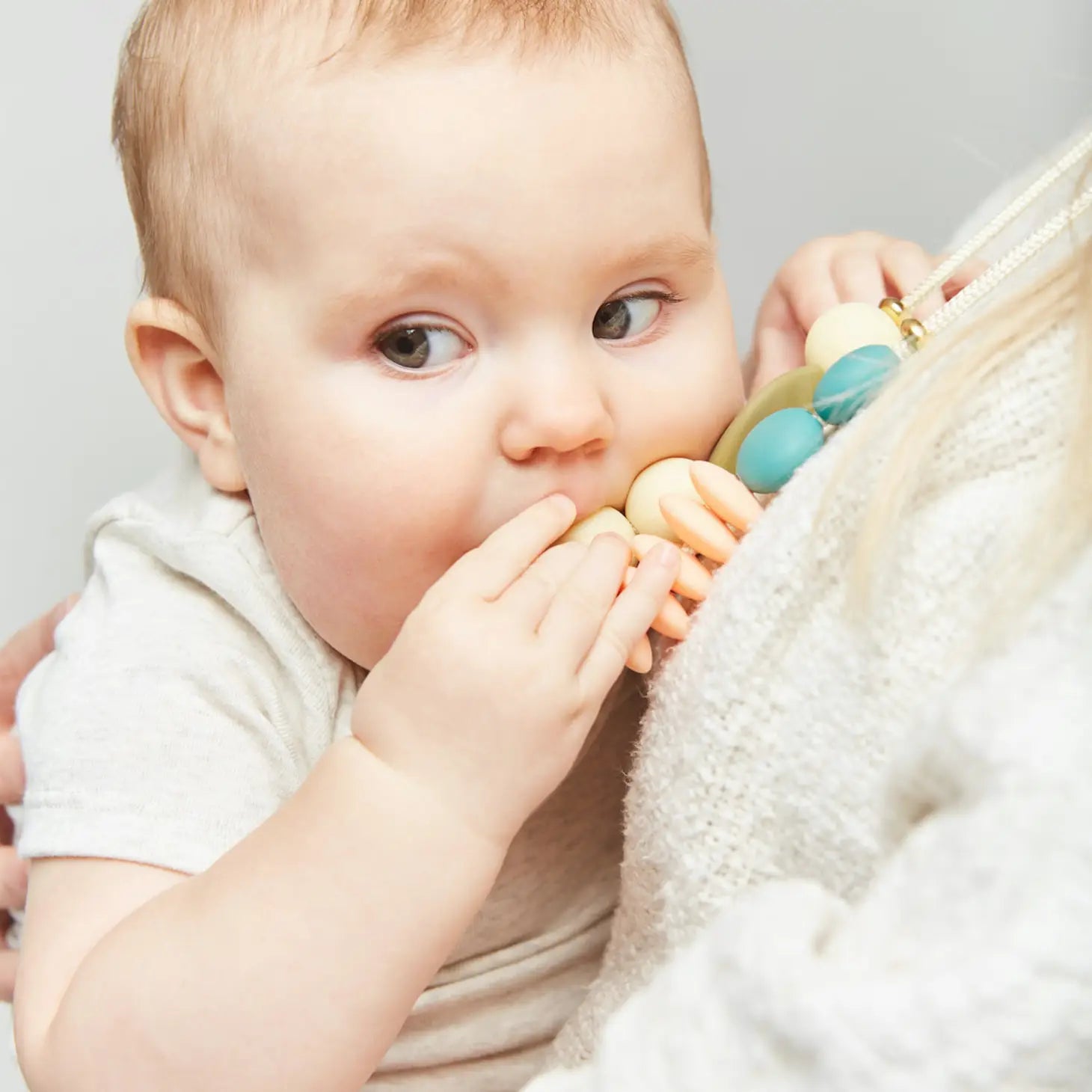 Teething ring sale necklace