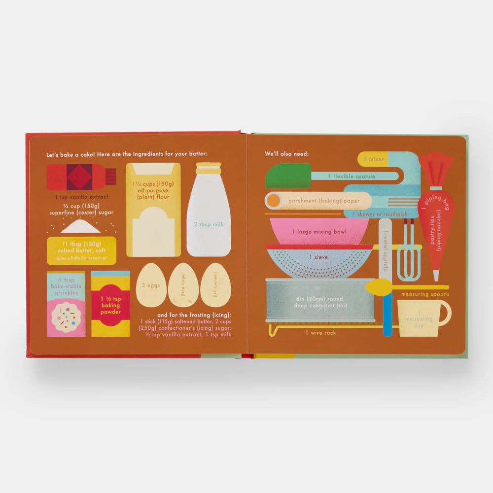 Cake! an interactive recipe book