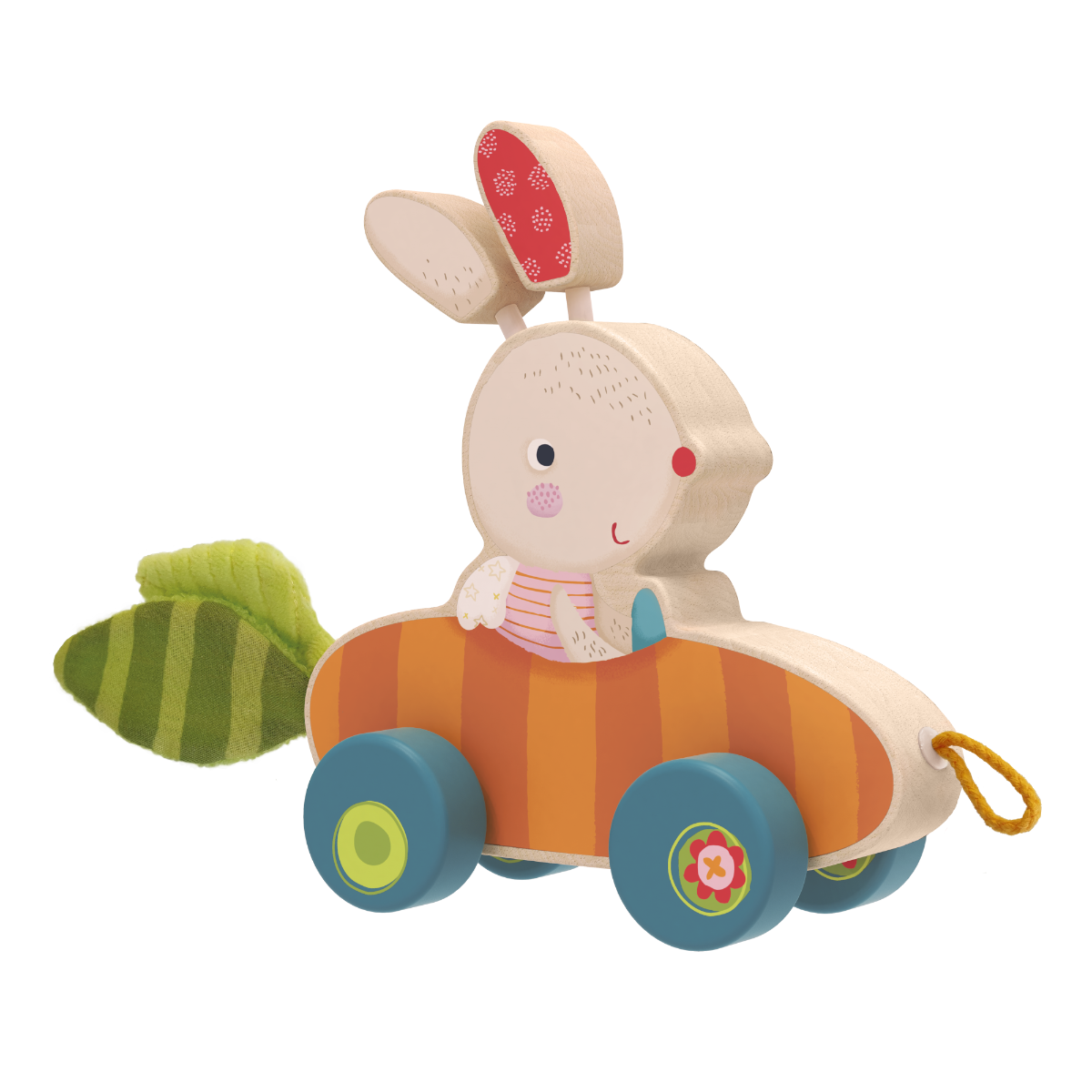 Pippa Bunny Push and Pull Toy