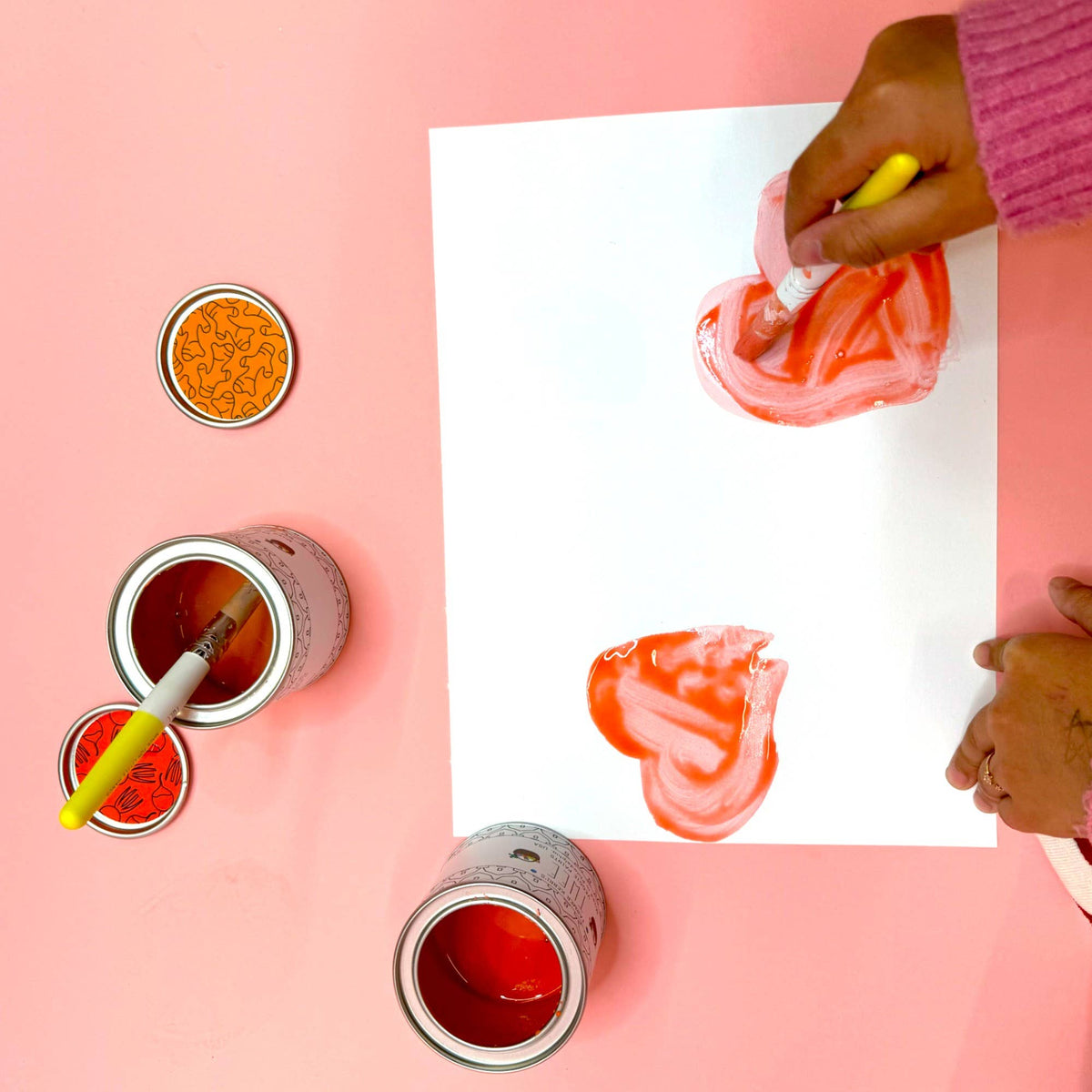 Farmer Kerri&#39;s SUMMER Veggie Paint Cans