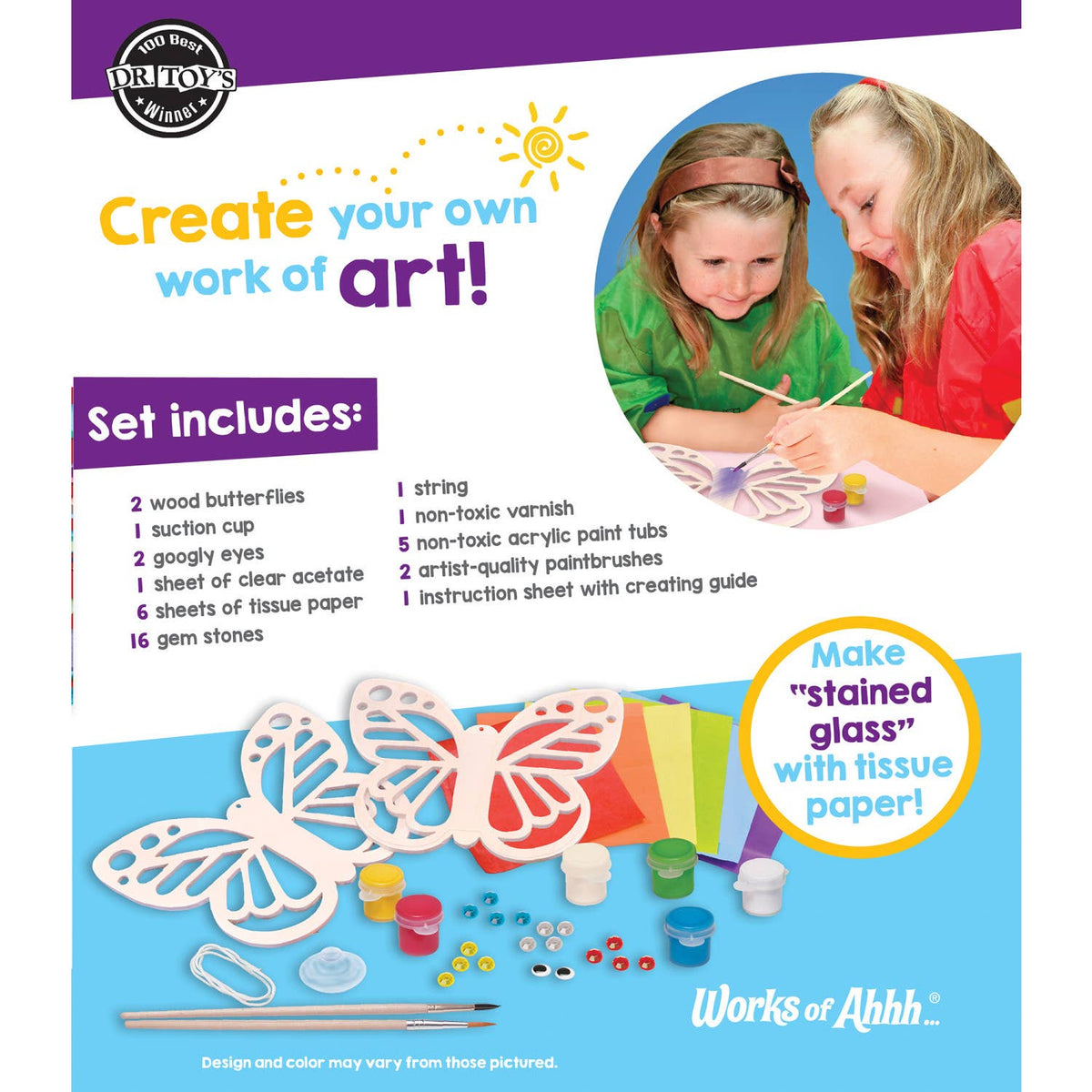 Suncatcher Wood Paint Set