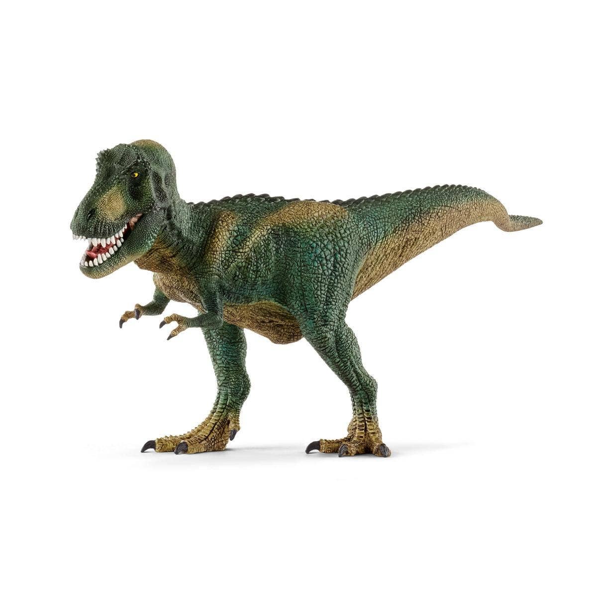 Dinosaur toy figure on a white background