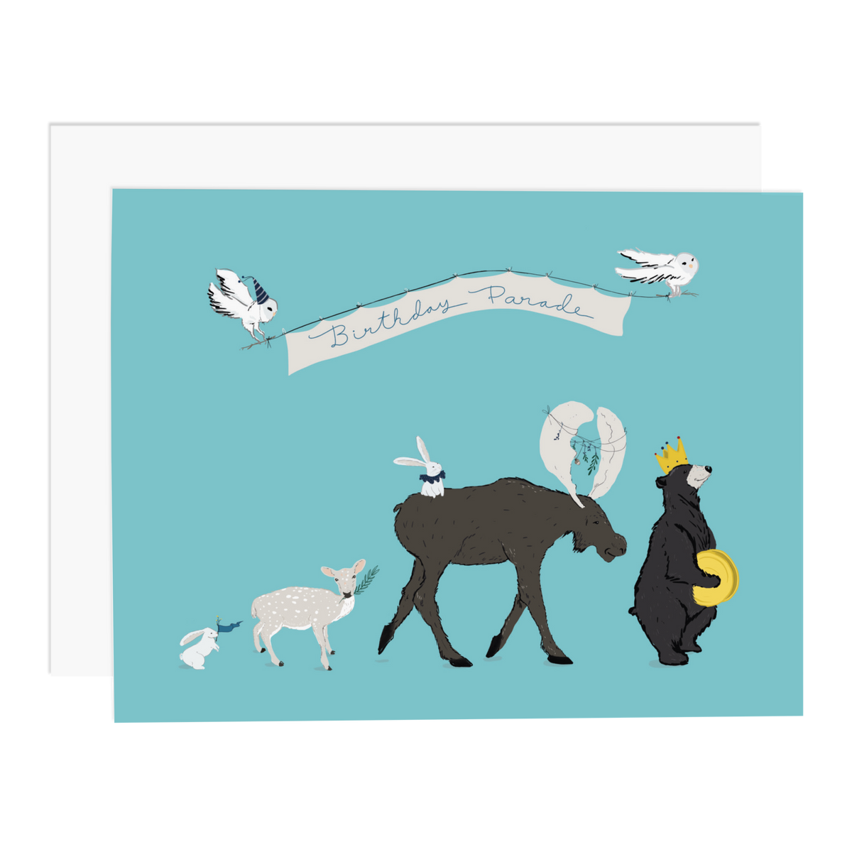 Birthday Parade Greeting Card