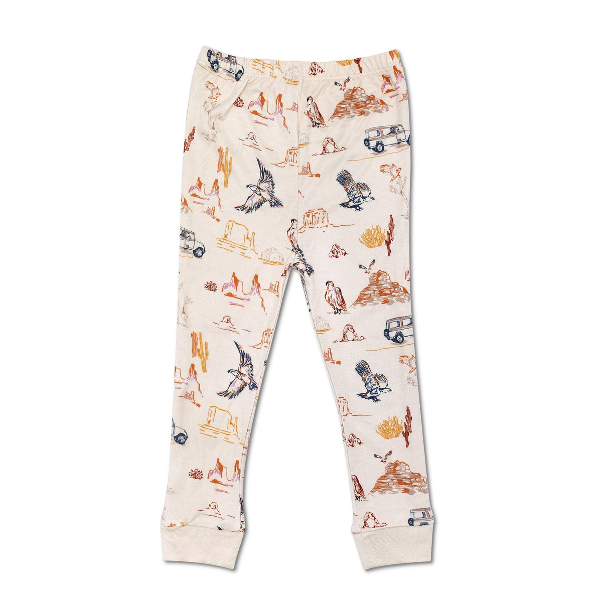 Bamboo Blend Toddler Pajamas - Canyon