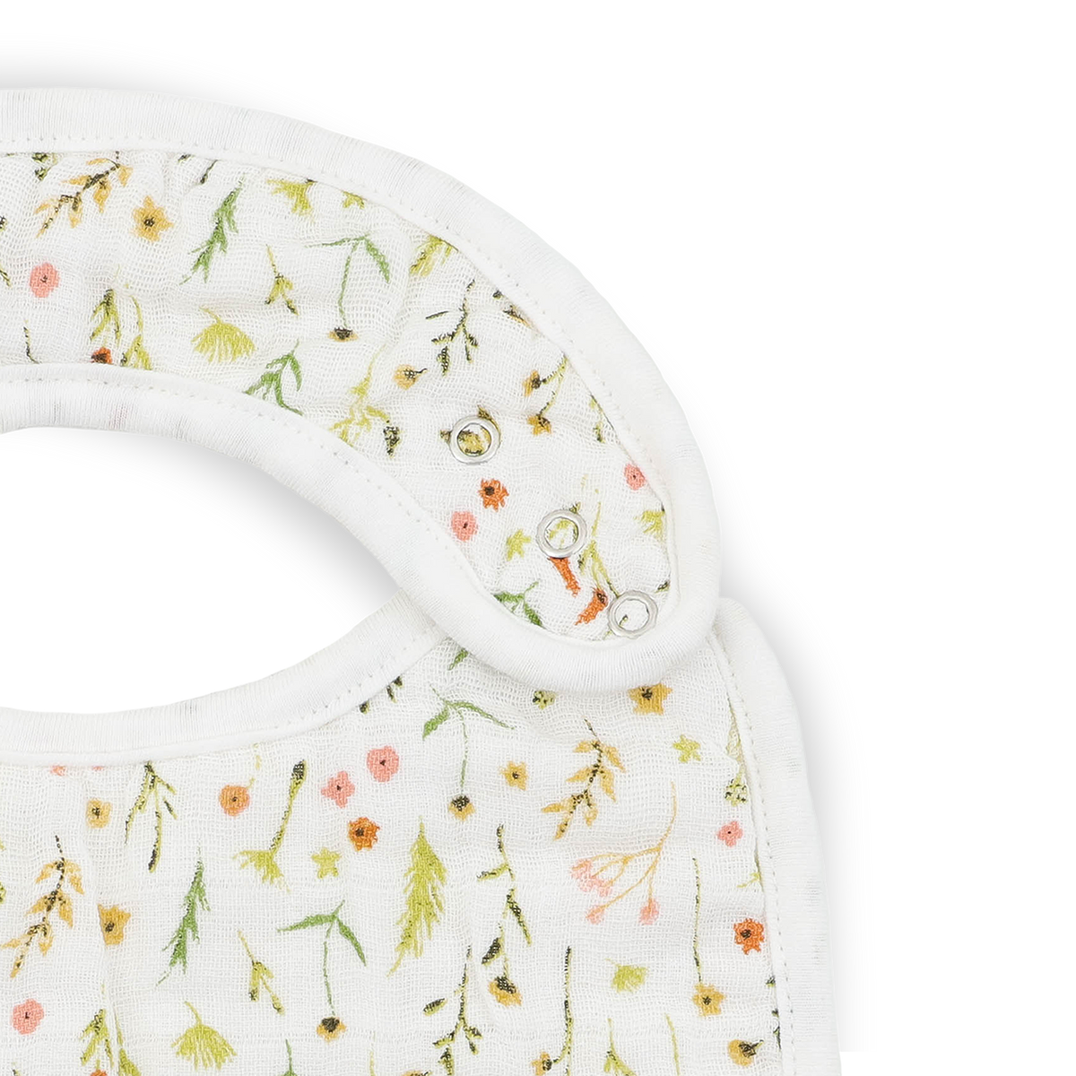 Organic Cotton Muslin Classic Bib 3 Pack - Floral Field