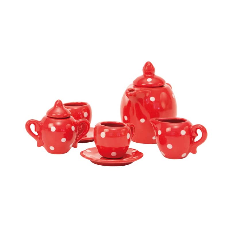 Suitcase Tea Party Ceramic Set