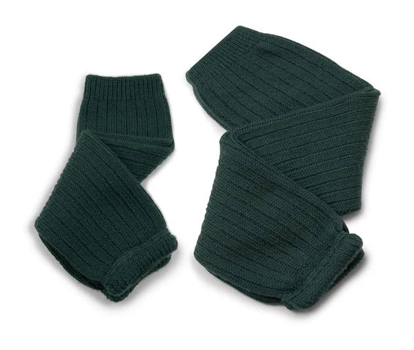 Helene Ribbed Merino Wool Leg Warmers Youth