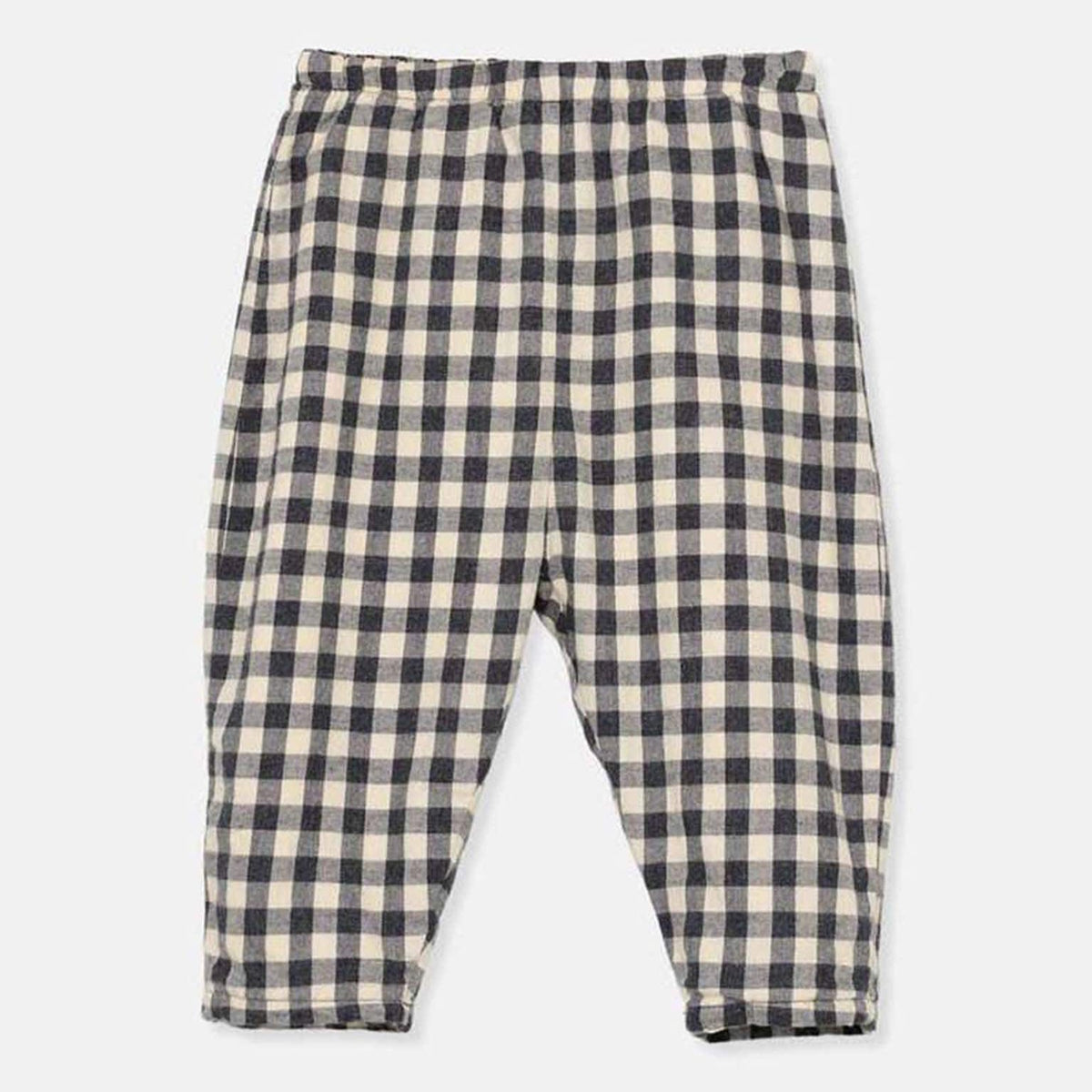 Gingham Cotton baby pant