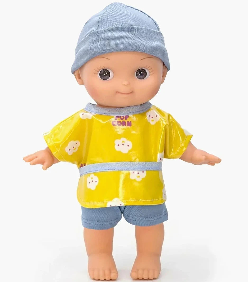 Minikane Mini Pancha Doll - Basile with Popcorn Painting Outfit