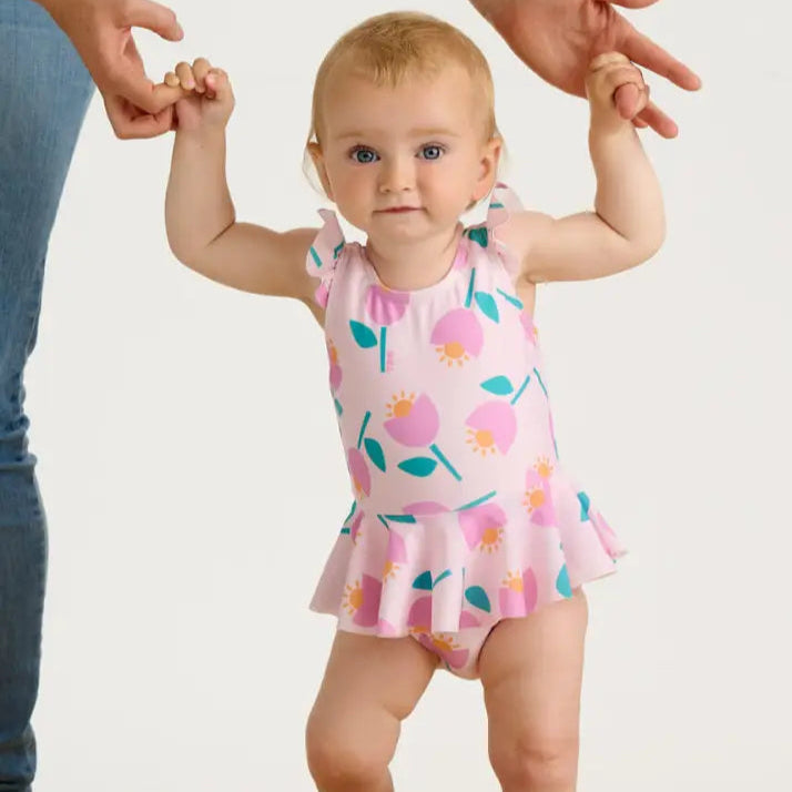 Pink Tulip Baby &amp; Kids Frill Swimsuit