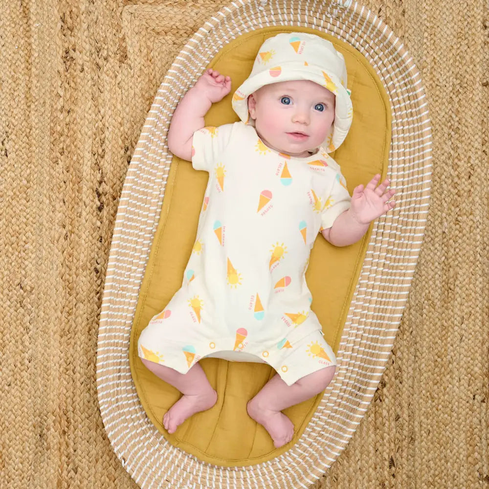 Skiff - Gelato Jersey Baby &amp; Toddler Shorty Playsuit