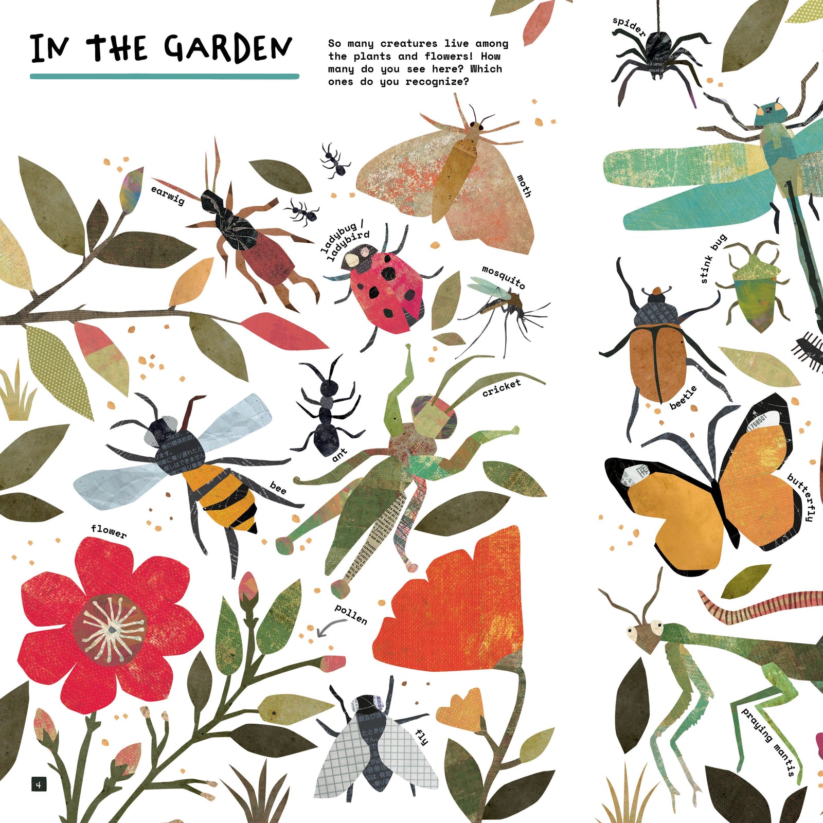 Front cover of the children's book 'So Many Things' by Maya Harberch, featuring a colorful illustrated collage of objects, animals, and everyday items on a white background.