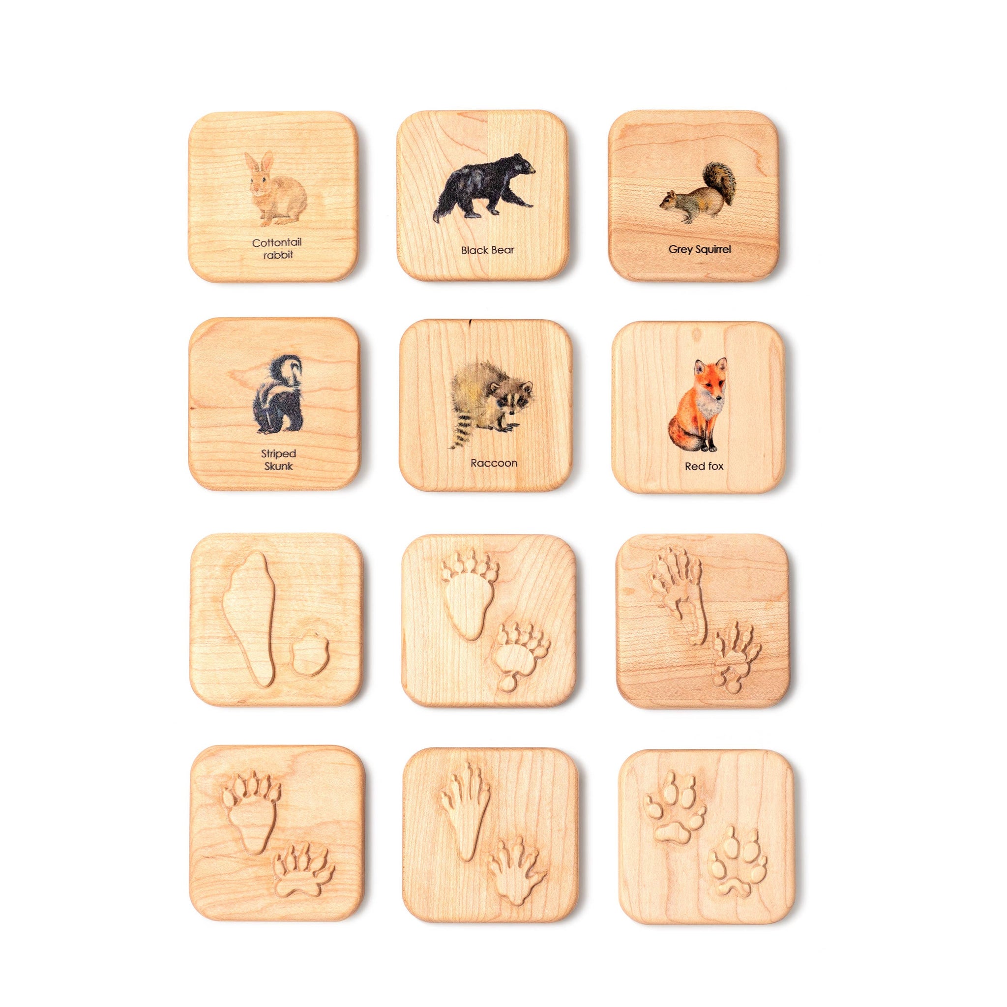 Djeco Stamps For Little Ones - Garden Animals