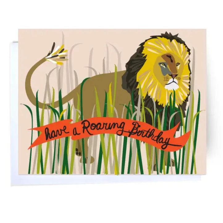 Have A Roaring Birthday Card