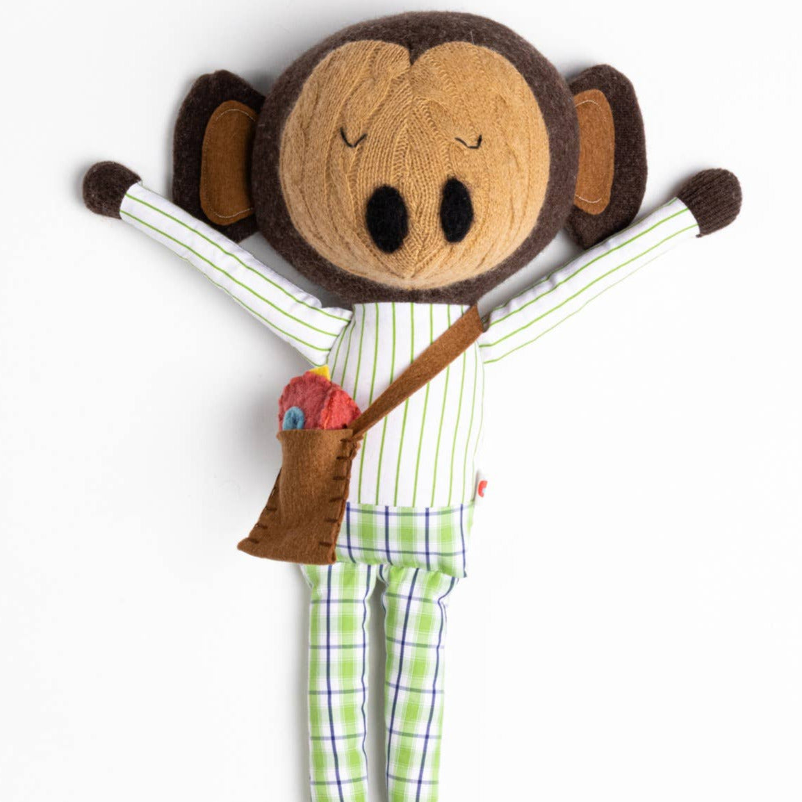 Monkey Dolores, A Stuffed Toy, Factory Direct for Any Marketing Campaign |  Best Plush, Inc