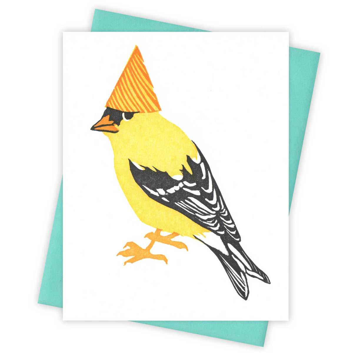 Life of the Party Goldfinch Card