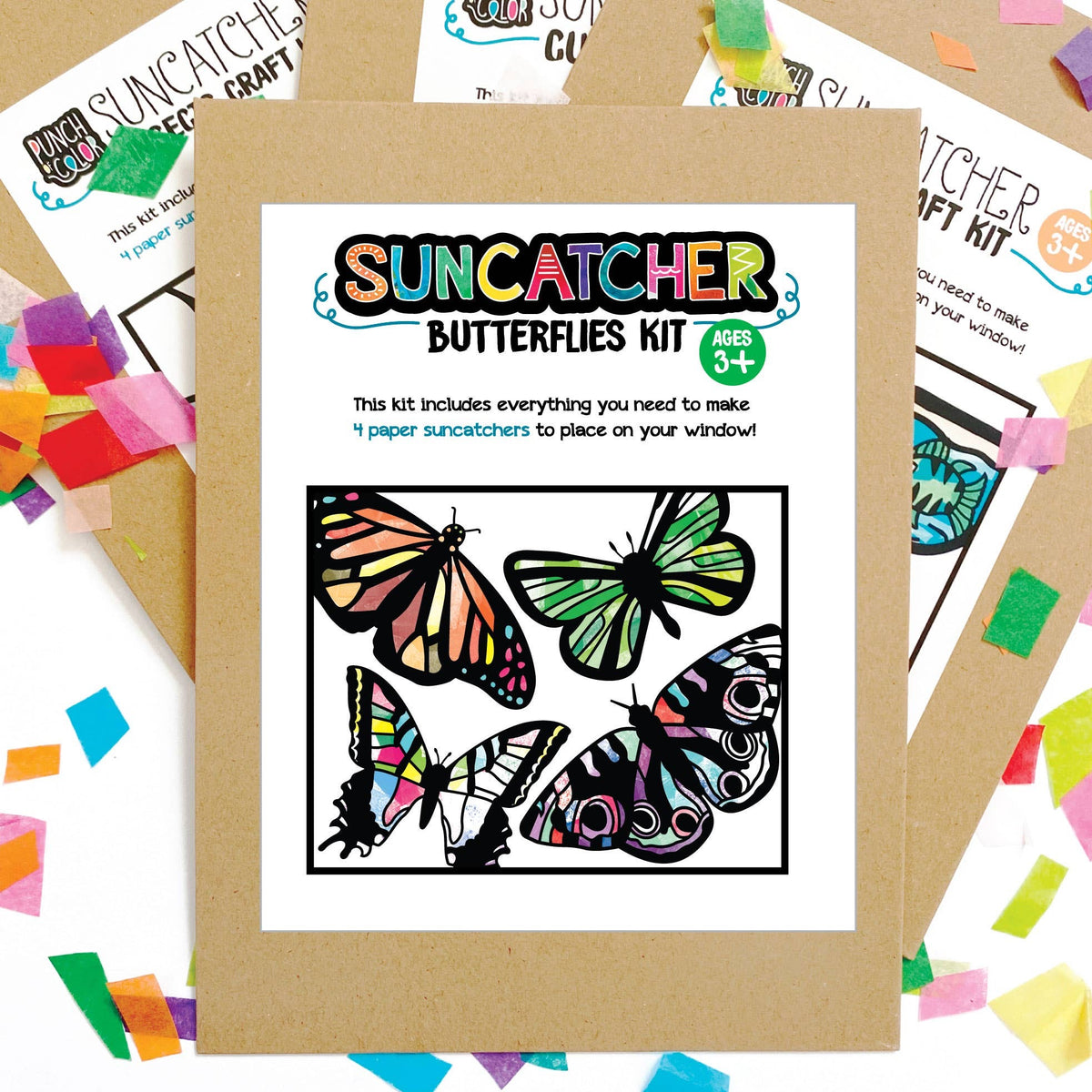 Butterflies Suncatcher Kit