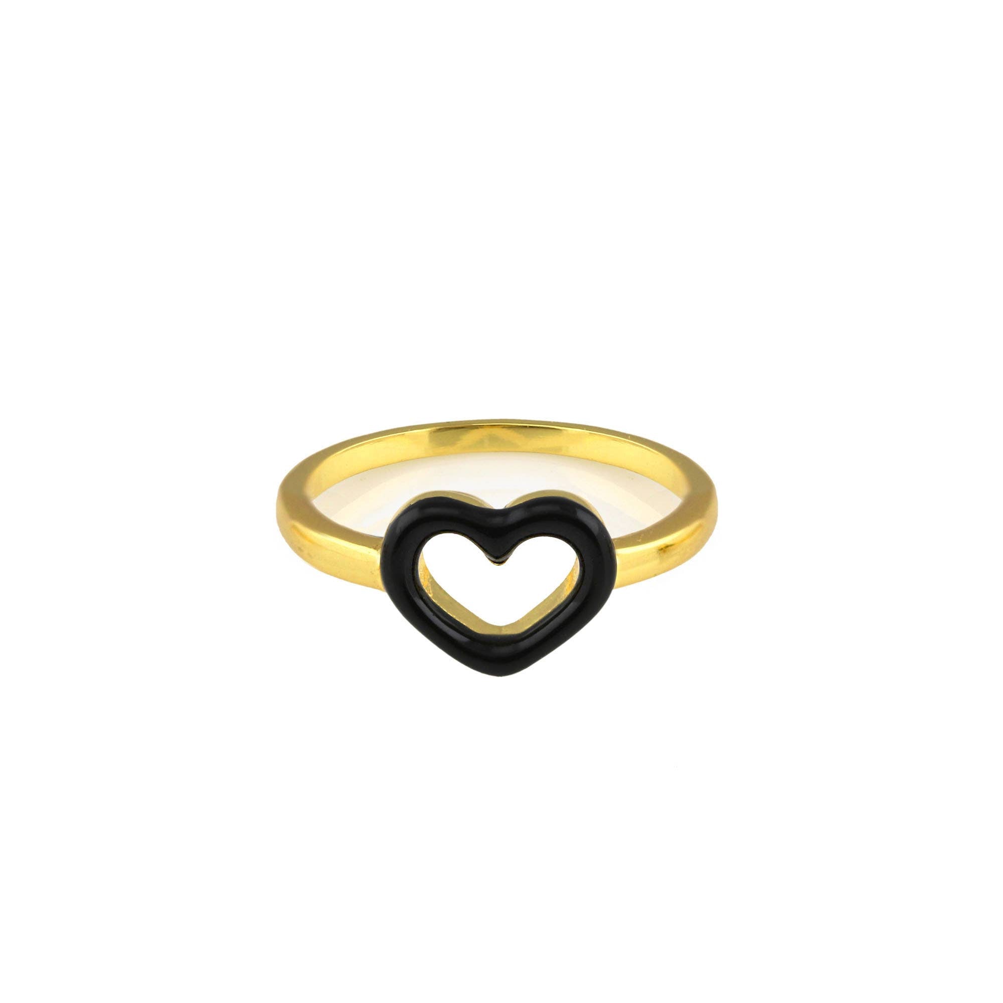 Heart on sale outline ring