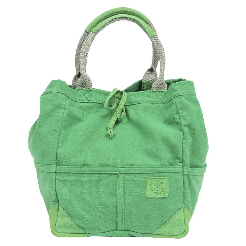 City Tote Bag: Comics Green