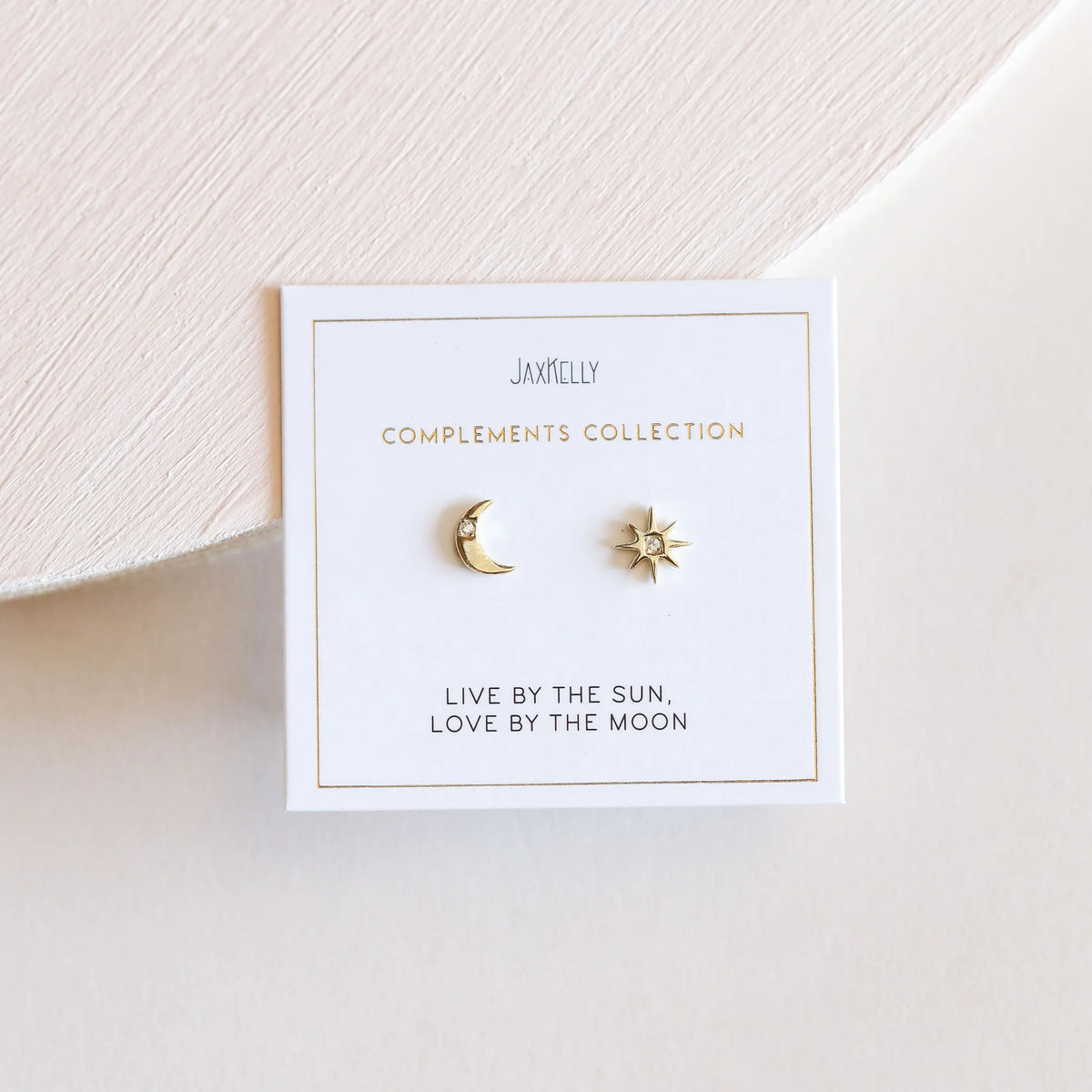 Sun &amp; Moon Earring Set