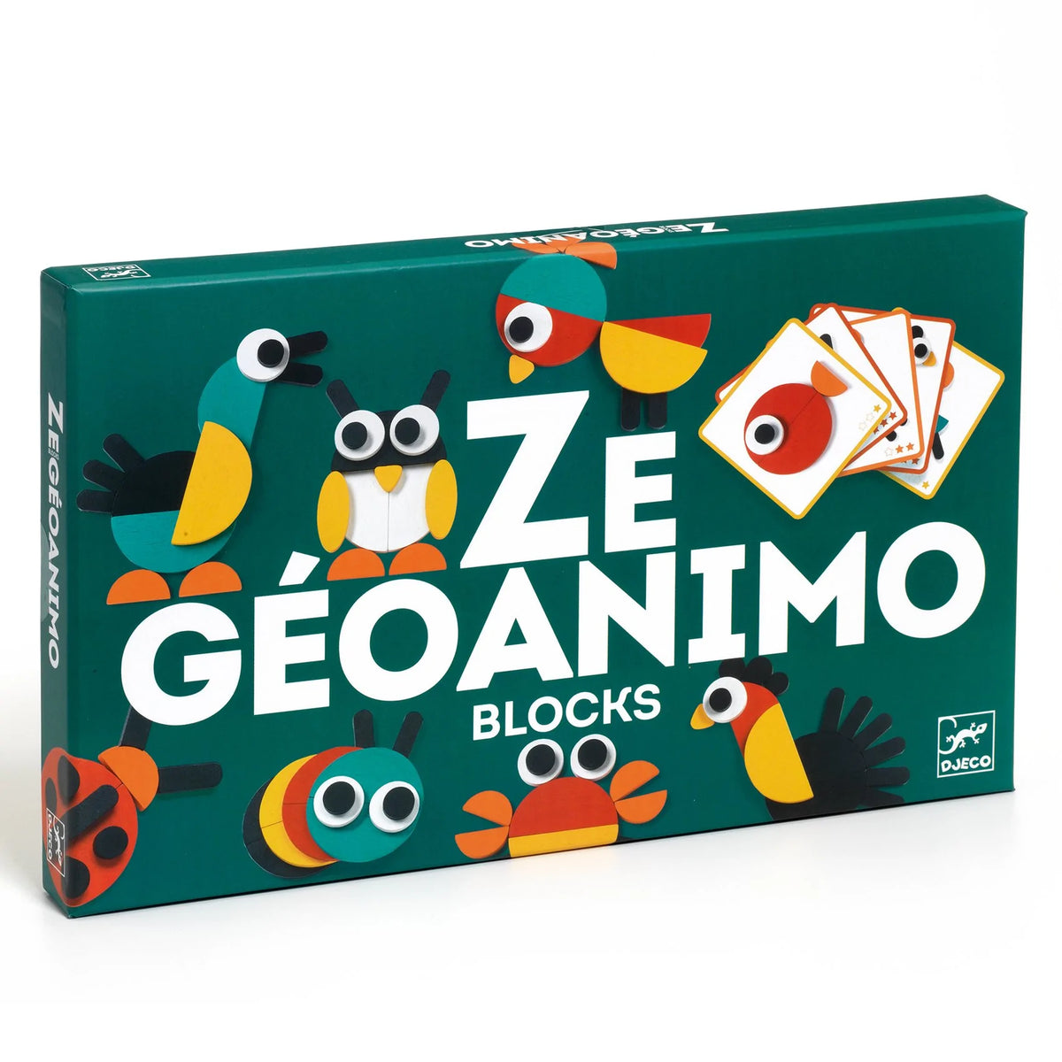 Ze Geoanimo -Wooden Block Tanagram Set