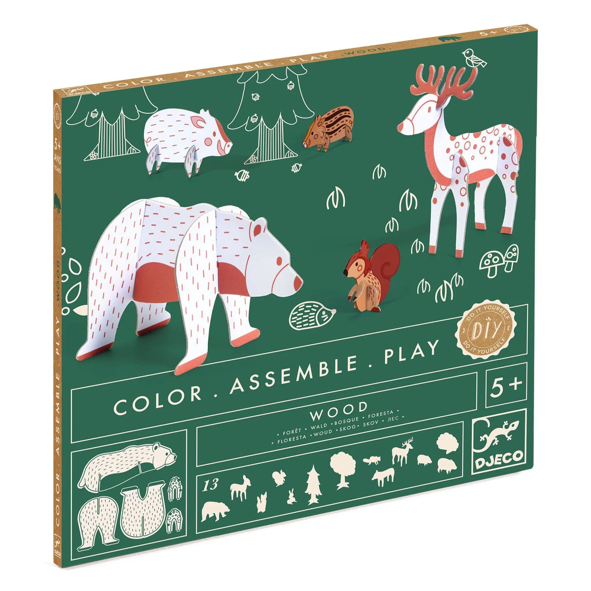 Color-Assemble-Play Craft Kit