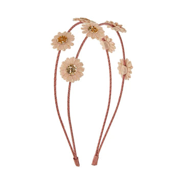 Double Daisy Headband