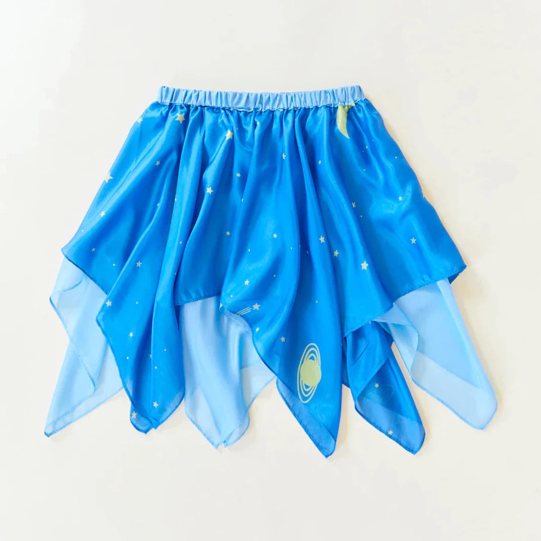 Starry Night Silk Skirt
