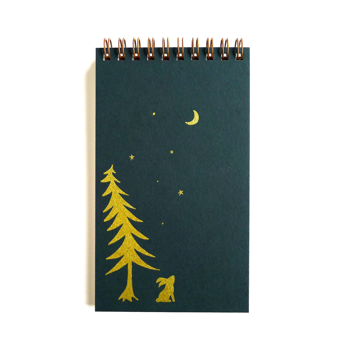 Night Bun Coil Notepad