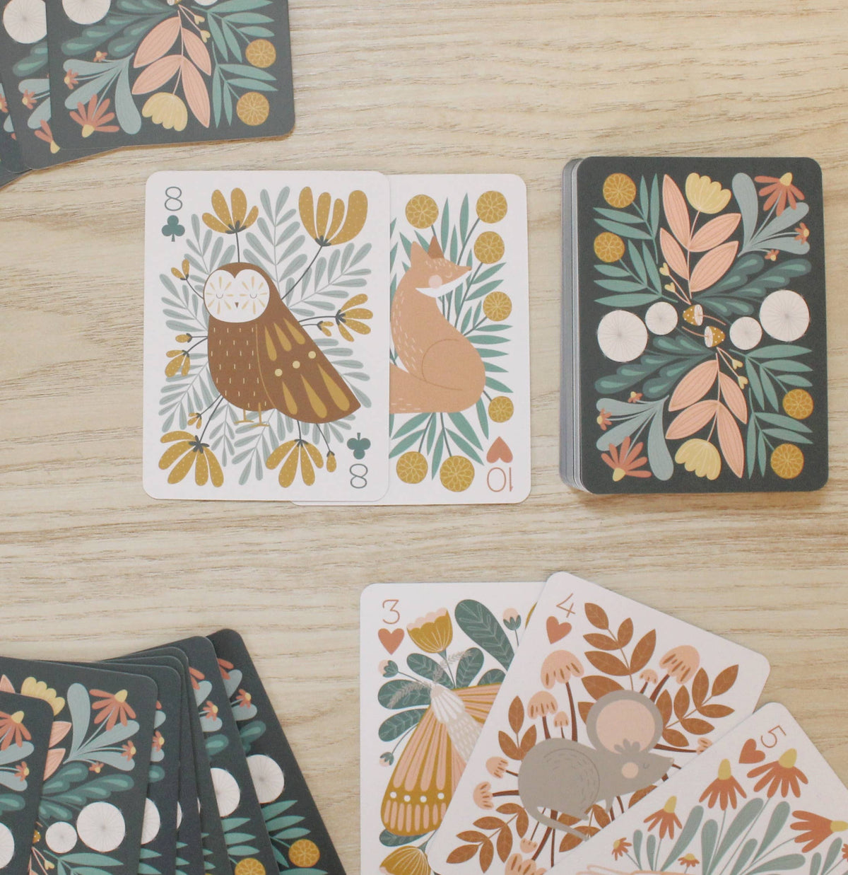 Woodland Wanderings-Playing Cards