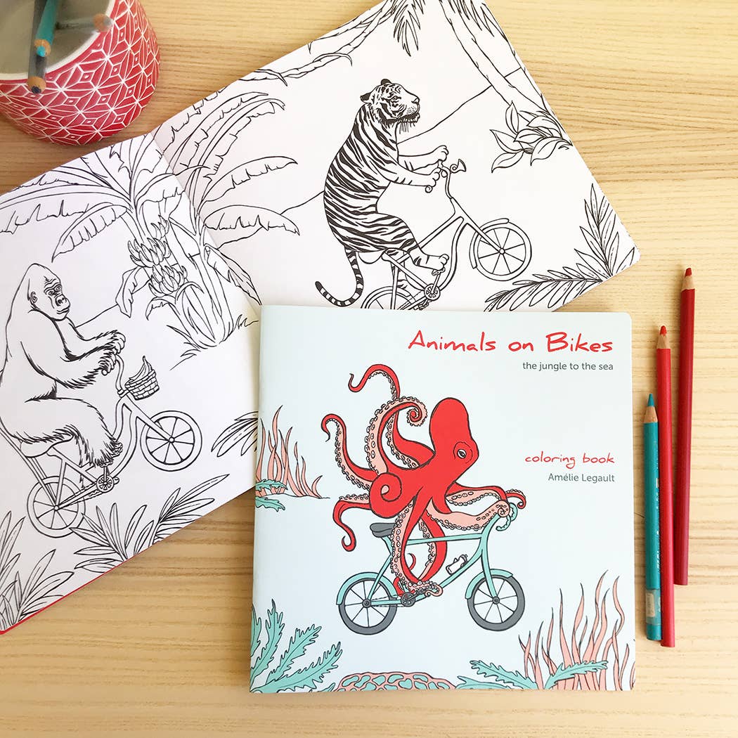 Animals on Bikes - From the Jungle to the Sea
