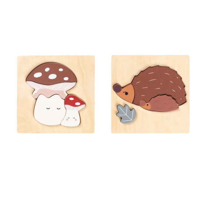 Mushroom and Hedgehog Puzzle